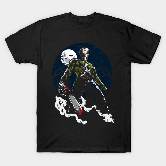 Texas Chainsaw Zombie T-Shirt by MisfitInVisual